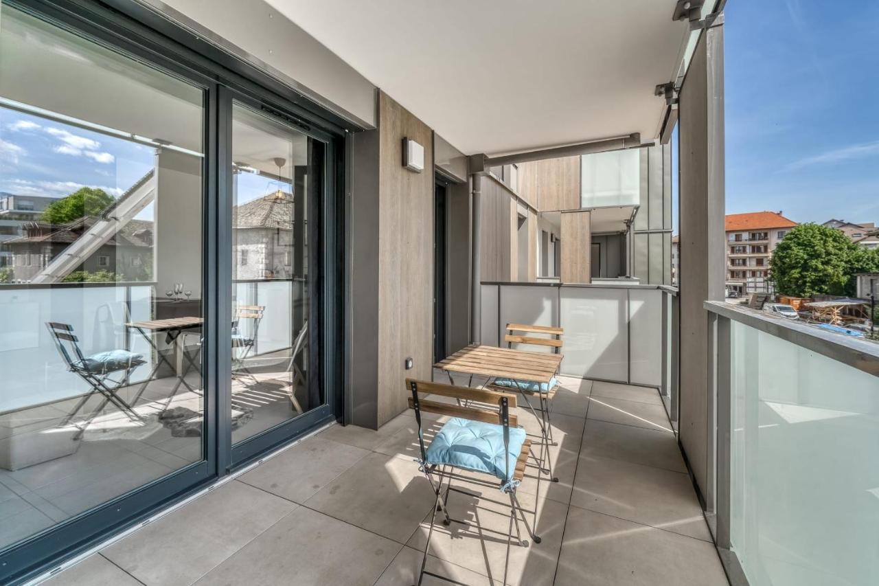 Emergence - Beautiful Studio For 2 People Balcony And Garage Annecy Bagian luar foto